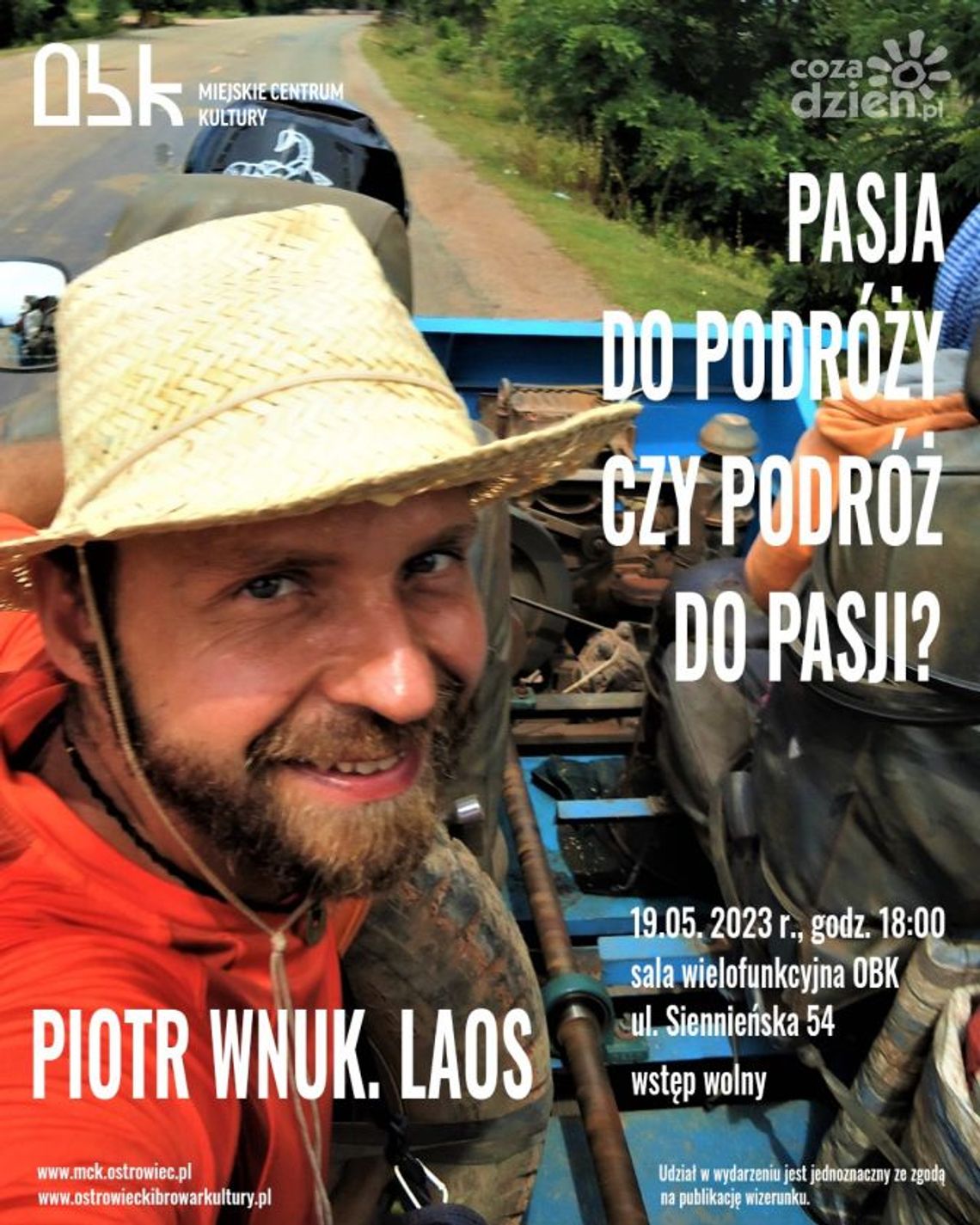 Spotkanie z podróżnikiem Piotrem Wnukiem Spotkanie z podróżnikiem Piotrem Wnukiem