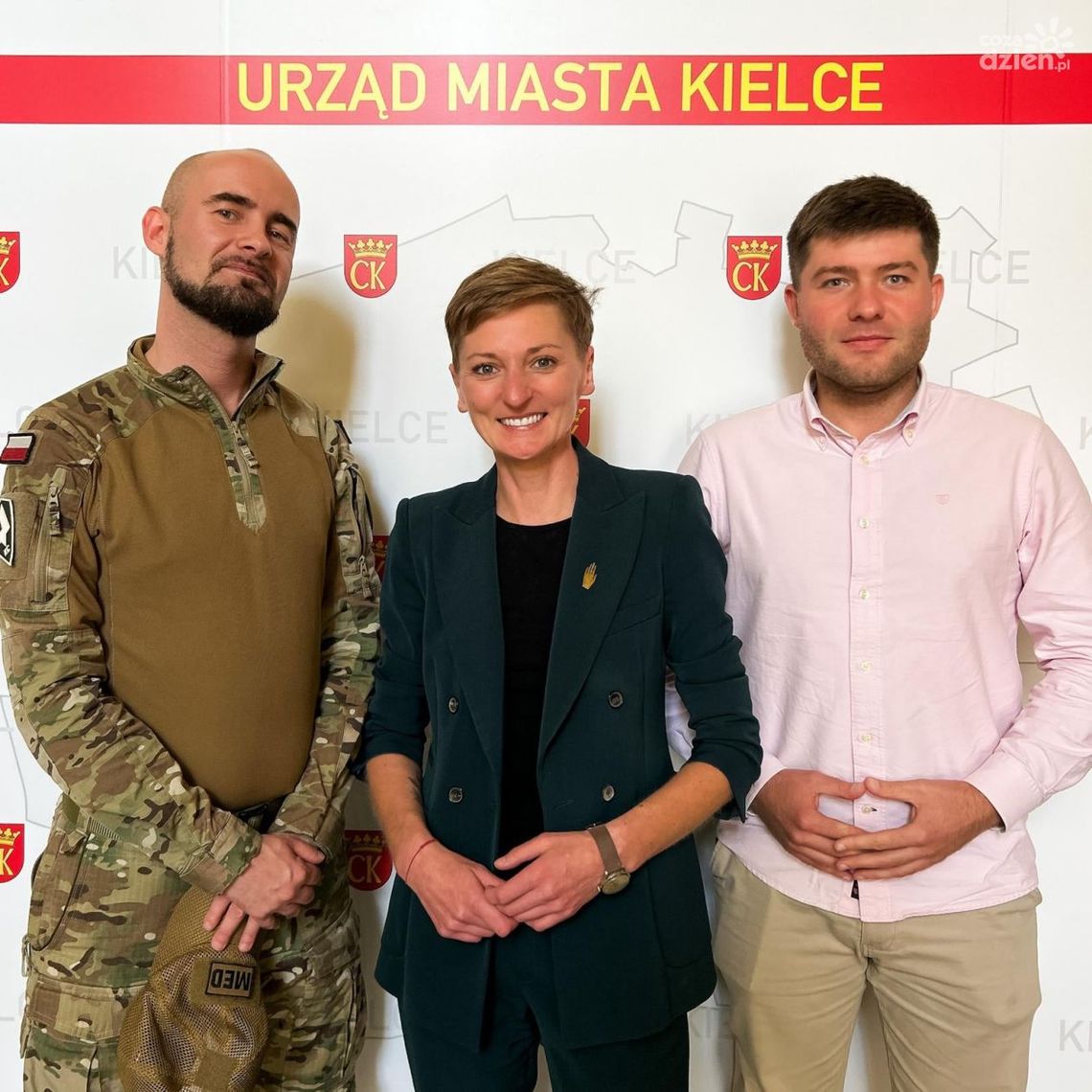 Spotkanie z szefem zespołu medyków pola walki w Ukrainie Spotkanie z szefem zespołu medyków pola walki w Ukrainie