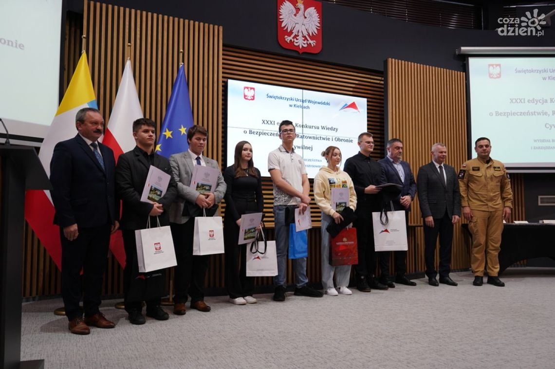 Sprawdzali wiedzę z bezpieczeństwa Sprawdzali wiedzę z bezpieczeństwa