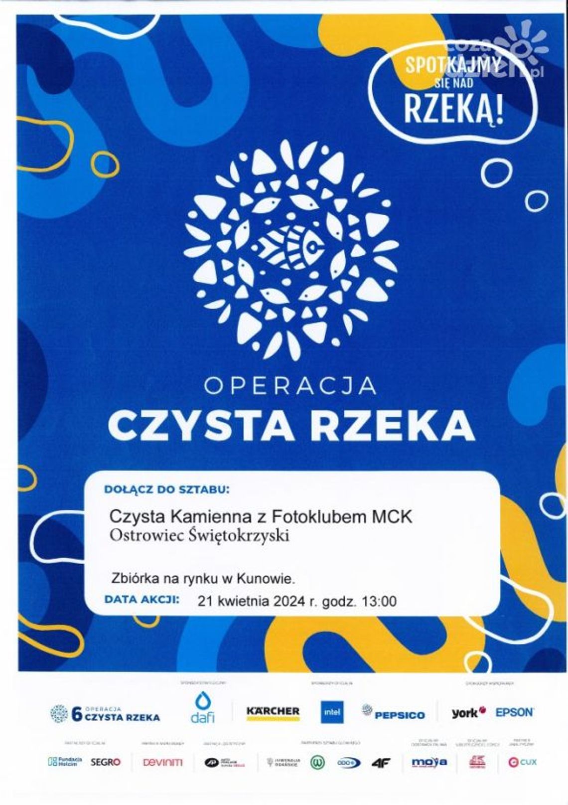 Sprzątanie Kamiennej z ostrowieckim FotoKlubem 