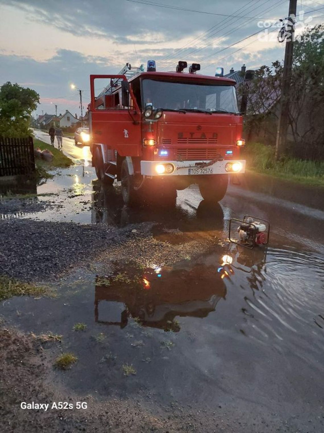 Sprzątanie po ulewach
