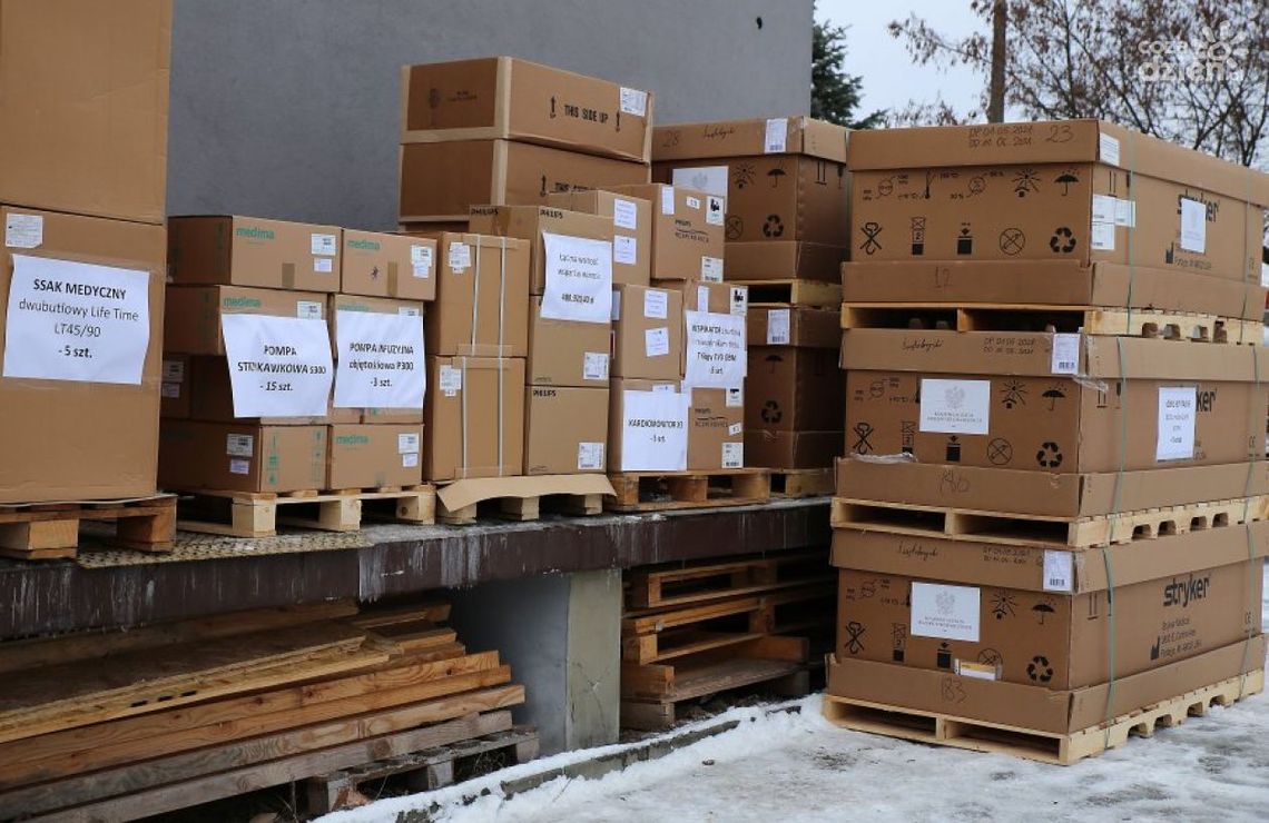 Sprzęt na walkę z covid 19 dla ostrowieckiego szpitala Sprzęt na walkę z covid 19 dla ostrowieckiego szpitala