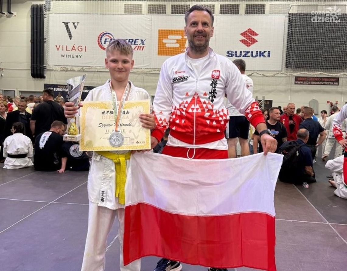 Srebro dla świętokrzyskiego karateki Srebro dla świętokrzyskiego karateki