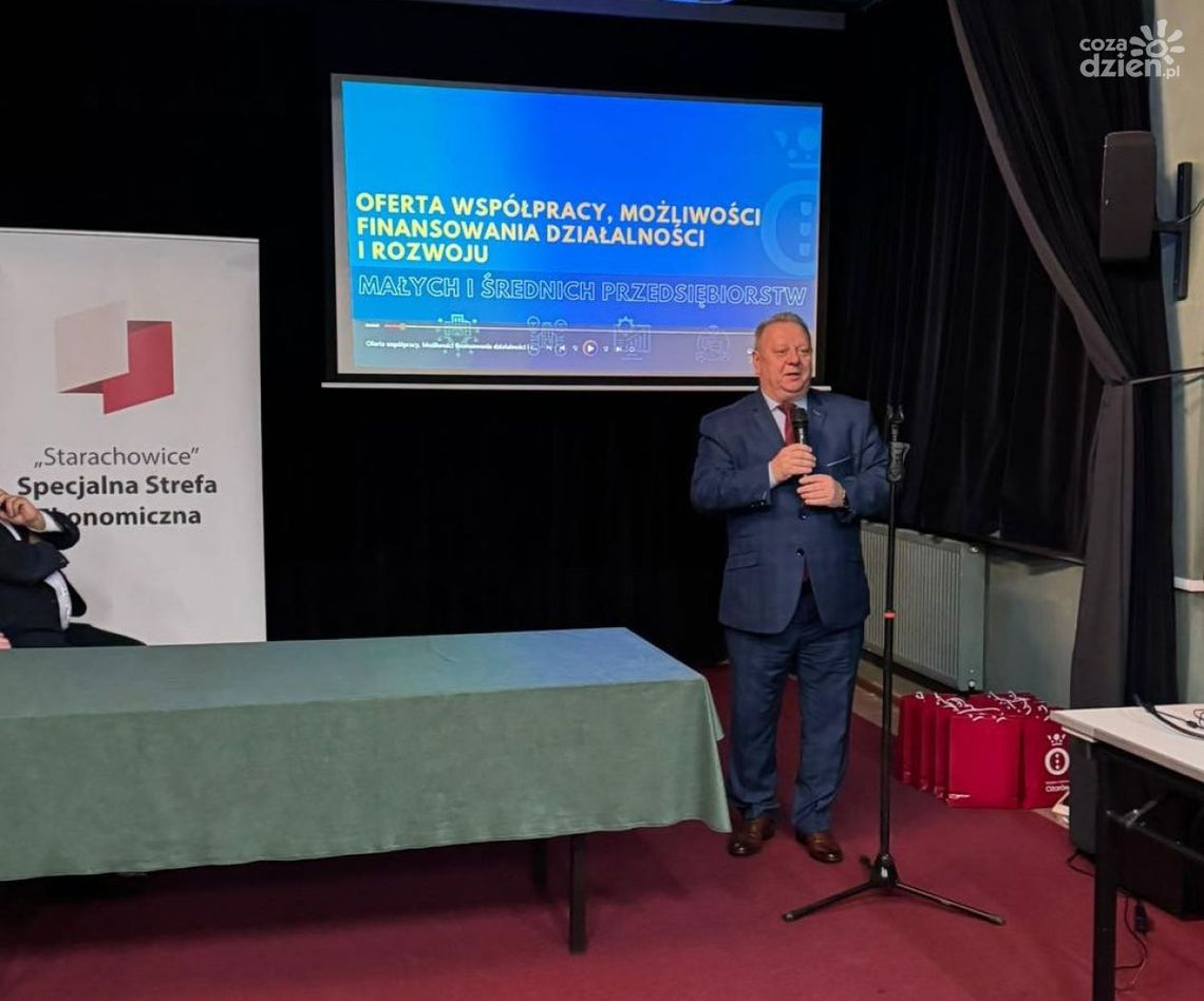 SSE „Starachowice” na spotkaniu gospodarczym w Ożarowie SSE „Starachowice” na spotkaniu gospodarczym w Ożarowie