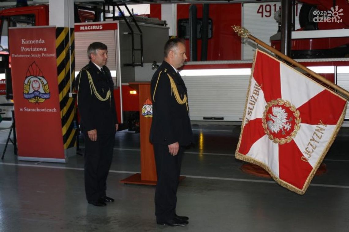 Starachowiccy strażacy mają nowego komendanta Starachowiccy strażacy mają nowego komendanta