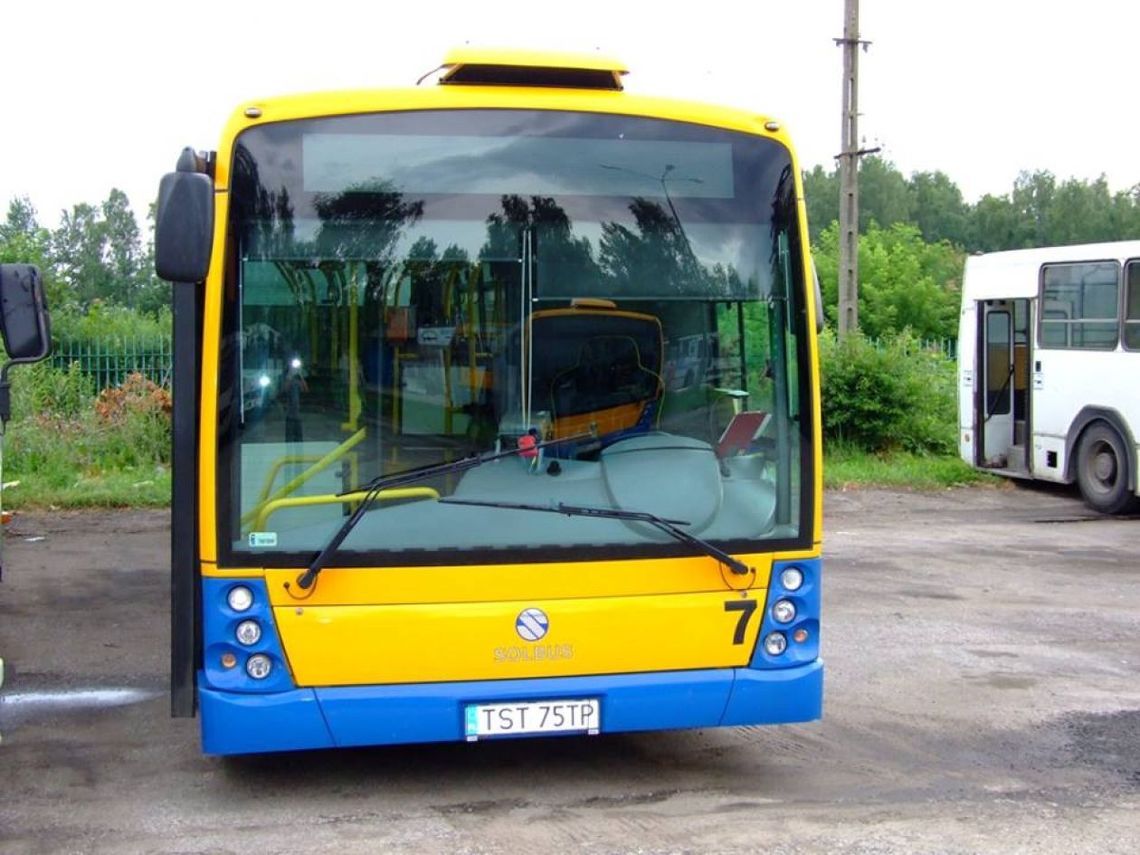 Starachowice - kierowcy autobusów strajkują Starachowice - kierowcy autobusów strajkują