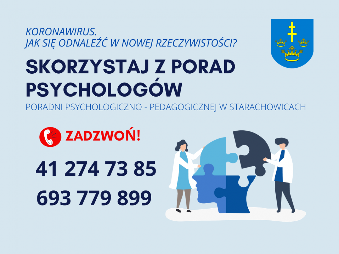 Starachowice. Ruszyła teleporada psychologiczna Starachowice. Ruszyła teleporada psychologiczna