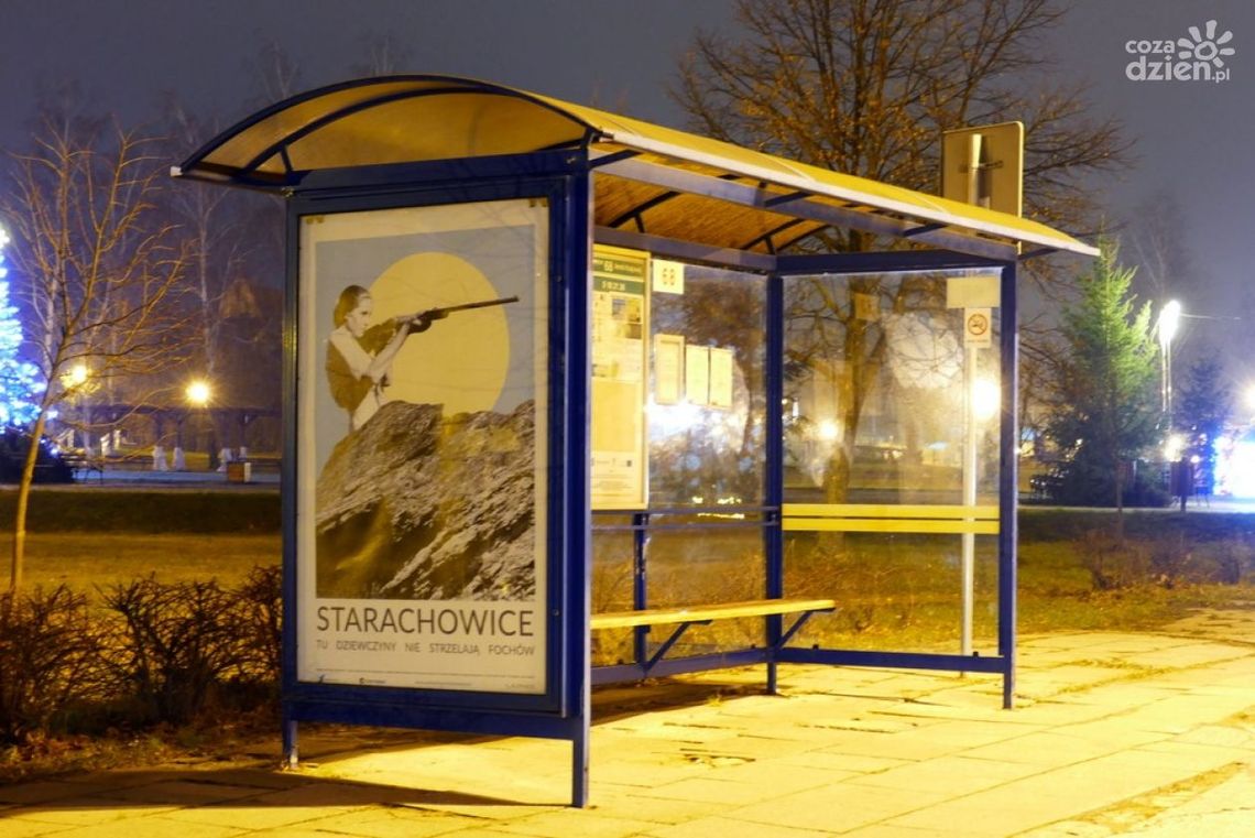 Starachowice: Wyjątkowe kolaże na przystankach Starachowice: Wyjątkowe kolaże na przystankach