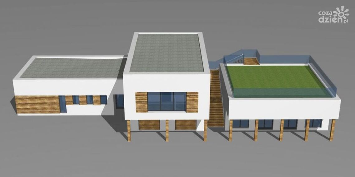 Starachowicki zalew Piachy z molo, tarasem widokowym i budynkiem dla gastronomii
Starachowicki zalew Piachy z molo, tarasem widokowym i budynkiem dla gastronomii