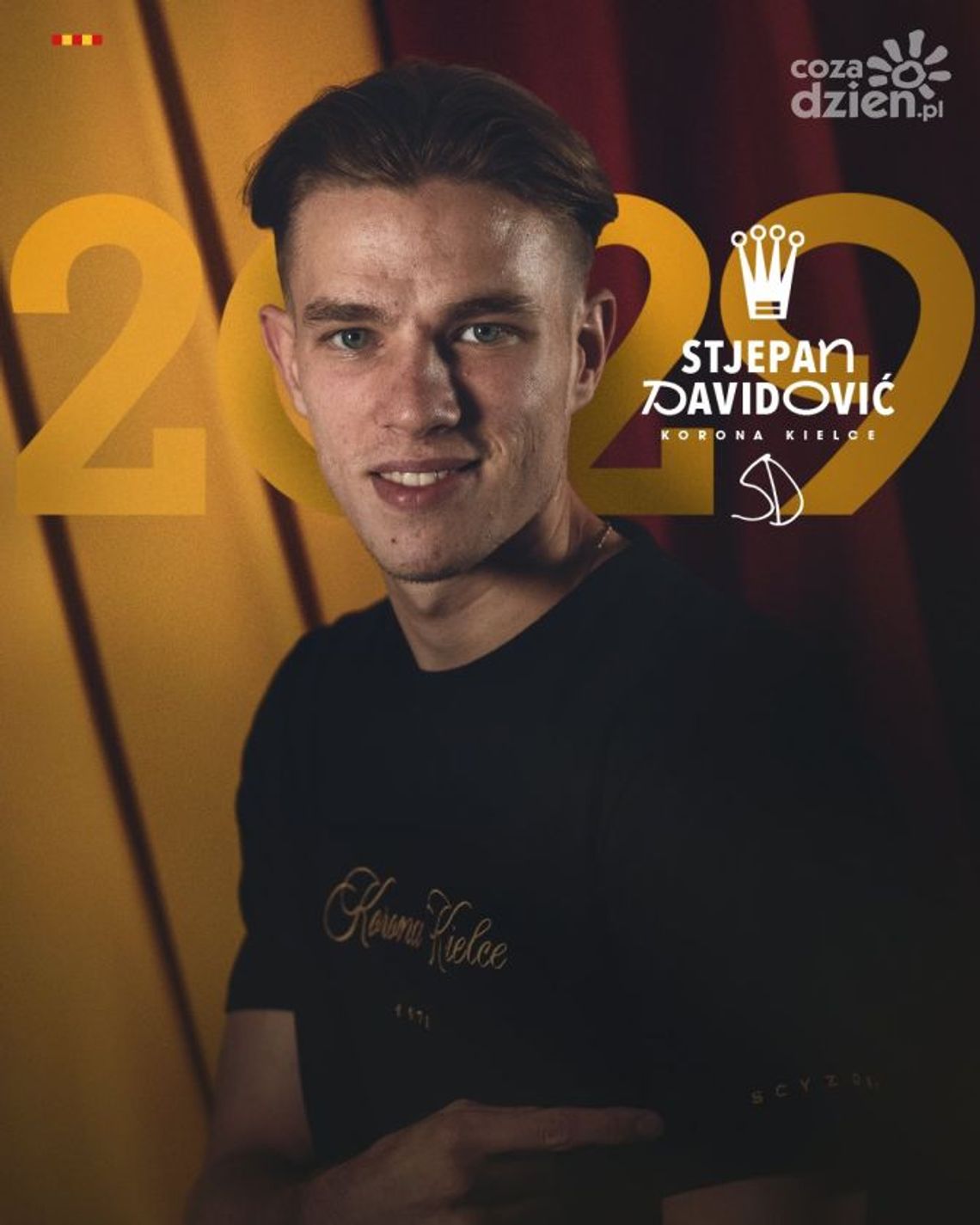 Stjepan Davidović oficjalnie w Koronie Kielce Stjepan Davidović oficjalnie w Koronie Kielce