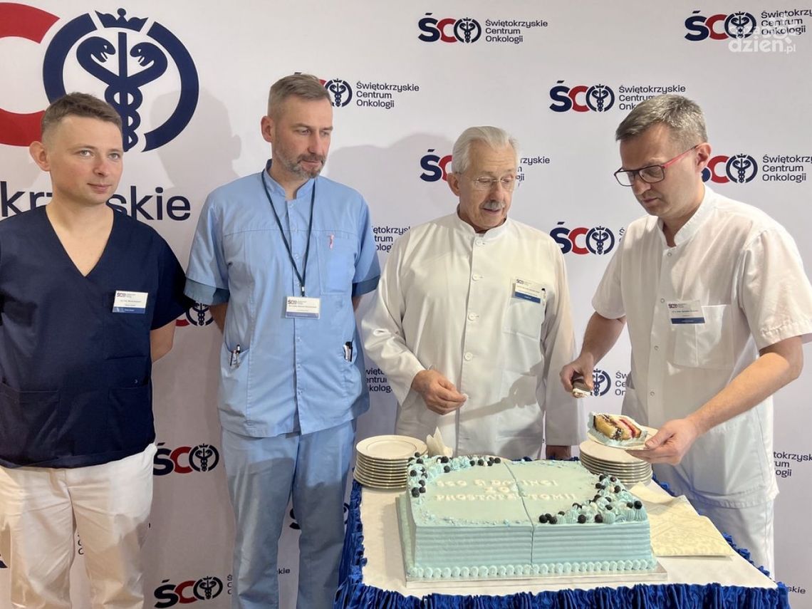 Sto operacji robotycznej prostatektomii na koncie Świętokrzyskiego Centrum Onkologii Sto operacji robotycznej prostatektomii na koncie Świętokrzyskiego Centrum Onkologii