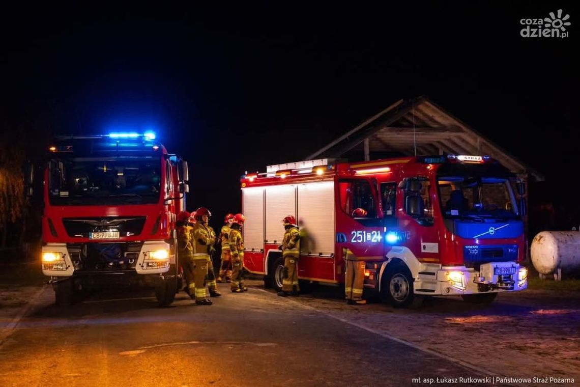 Strażacy w Świętokrzyskiem podjęli rekordową liczbę interwencji w 2024 roku