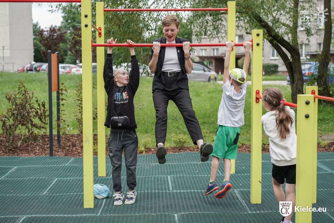 Strefa workout efektem współpracy Kielc z InPost w ramach Programu Green City Strefa workout efektem współpracy Kielc z InPost w ramach Programu Green City