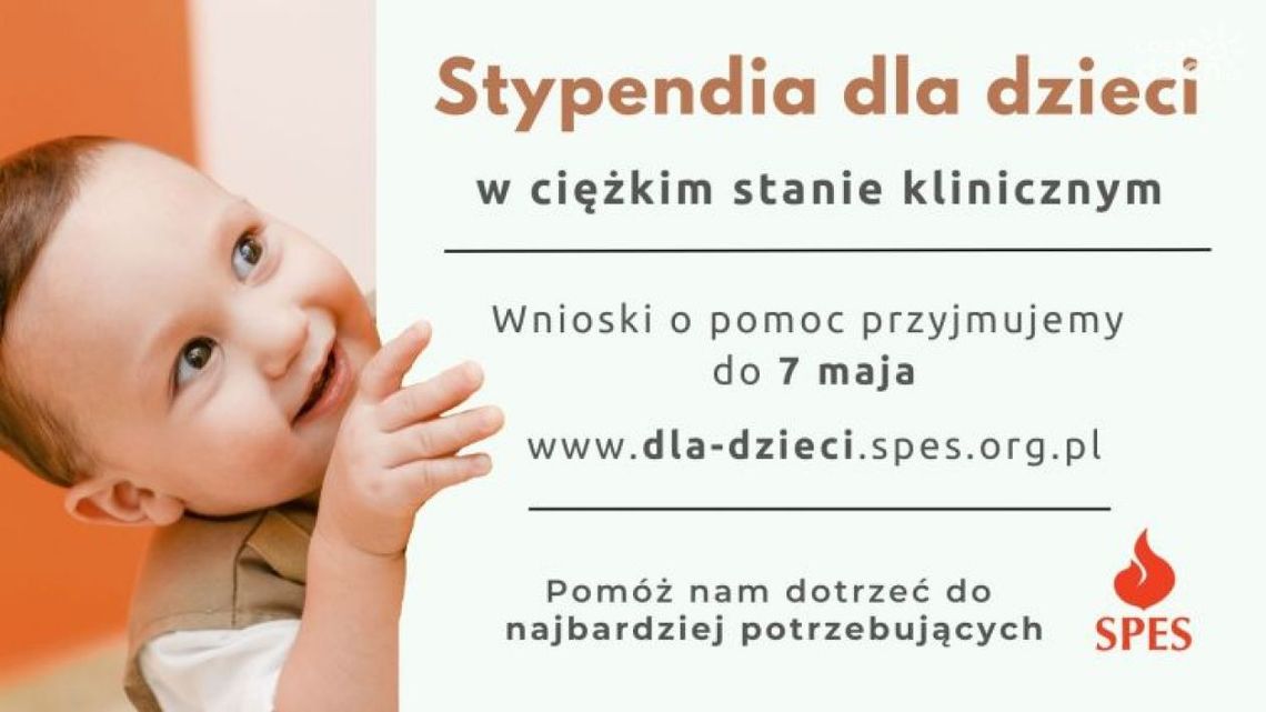 Stypendia dla dzieci w ciężkim stanie klinicznym - nabór wniosków 2023 Stypendia dla dzieci w ciężkim stanie klinicznym - nabór wniosków 2023