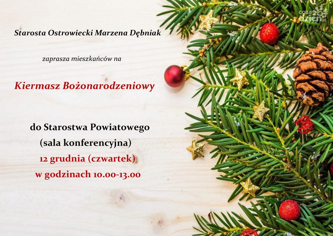 Świąteczne koncerty relaksacyjne i kiermasz Świąteczne koncerty relaksacyjne i kiermasz