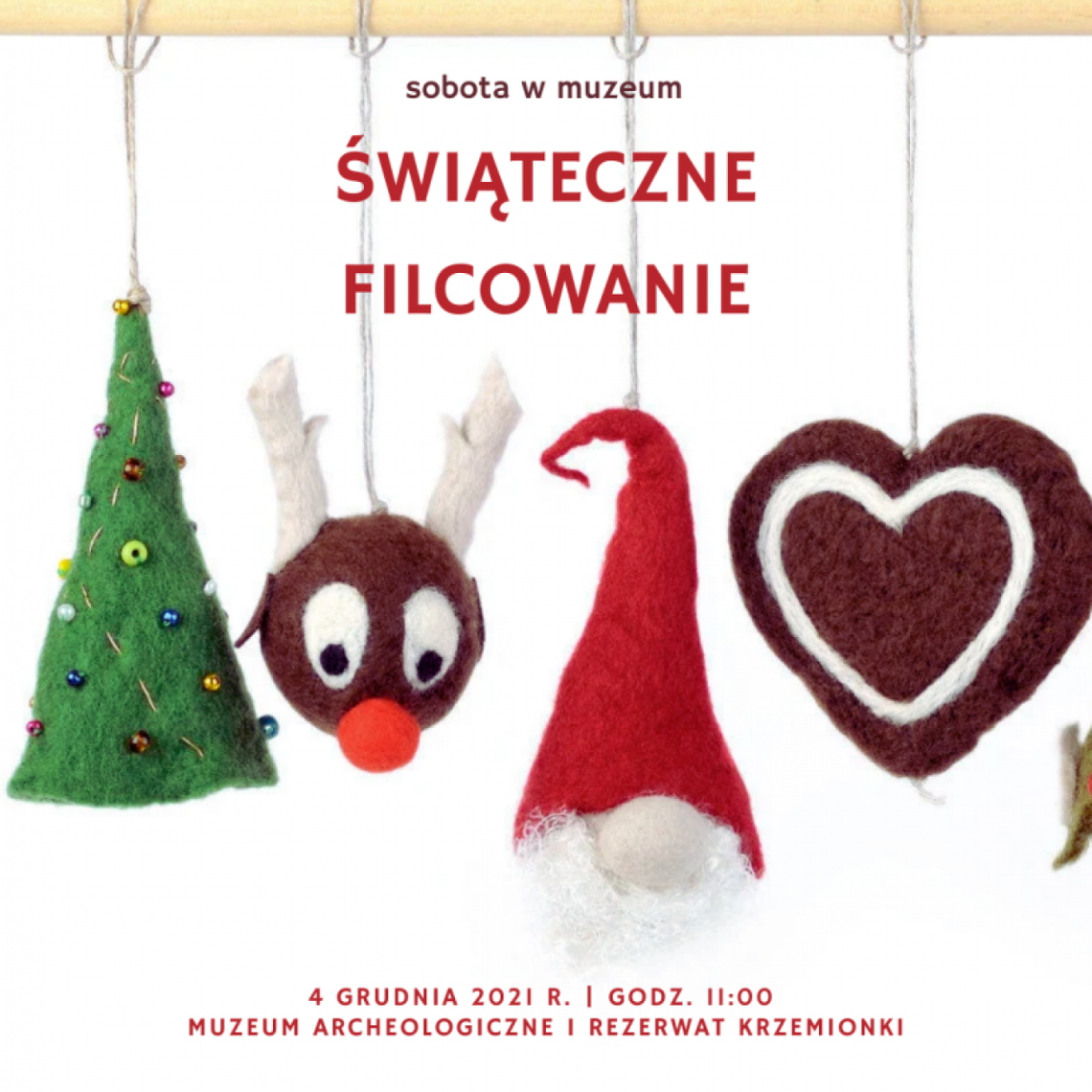 Świąteczne warsztaty w Krzemionkach Świąteczne warsztaty w Krzemionkach