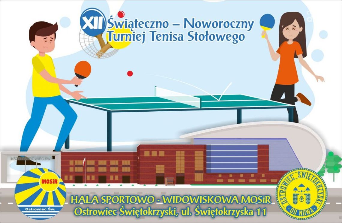 Świąteczno – Noworoczne granie w tenisa stołowego
Świąteczno – Noworoczne granie w tenisa stołowego