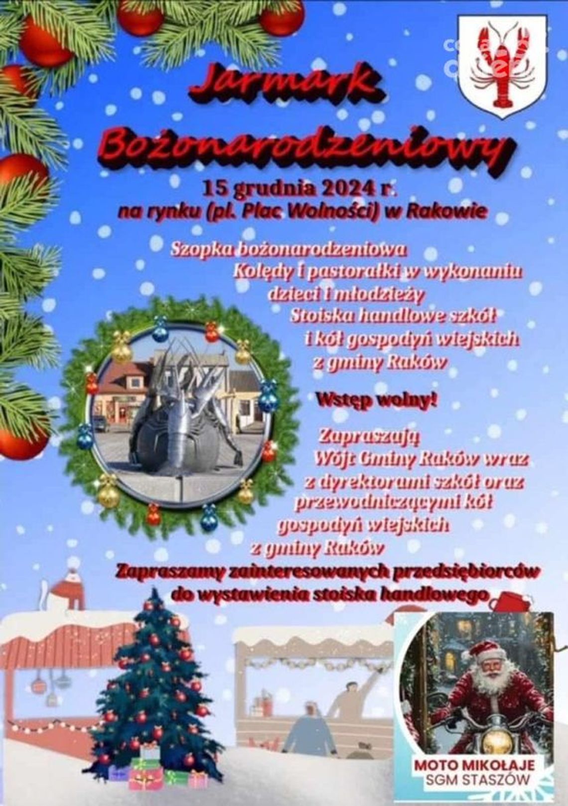 Świąteczny Jarmark w Rakowie Świąteczny Jarmark w Rakowie