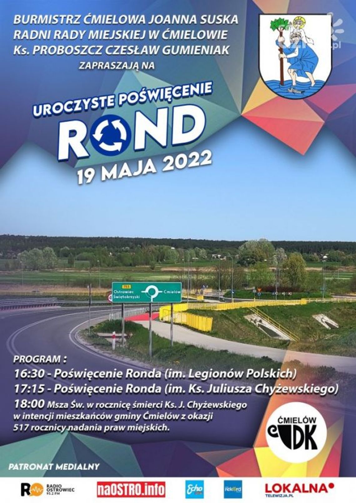 Święcenie ćmielowskich rond Święcenie ćmielowskich rond