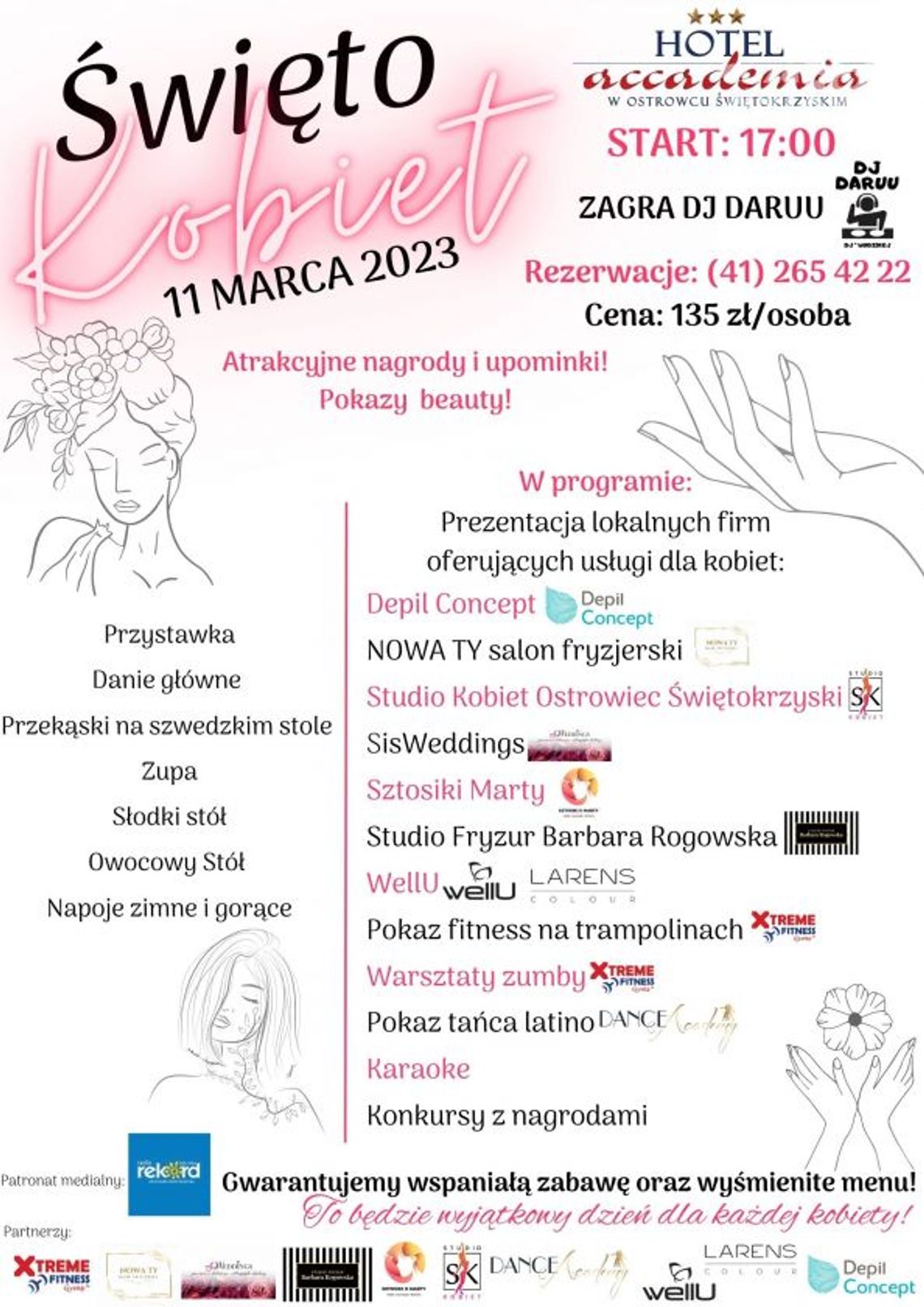 Święto kobiet w Hotelu Accademia