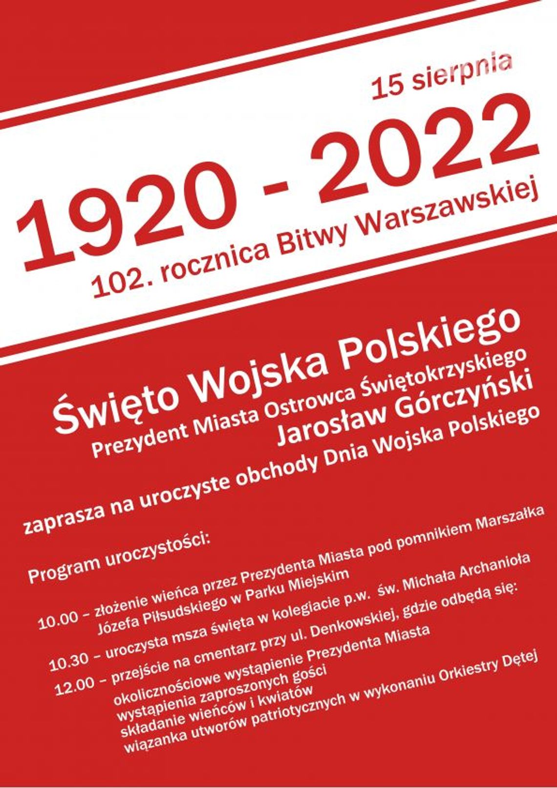 Święto Wojska Polskiego w Ostrowcu Świętokrzyskim