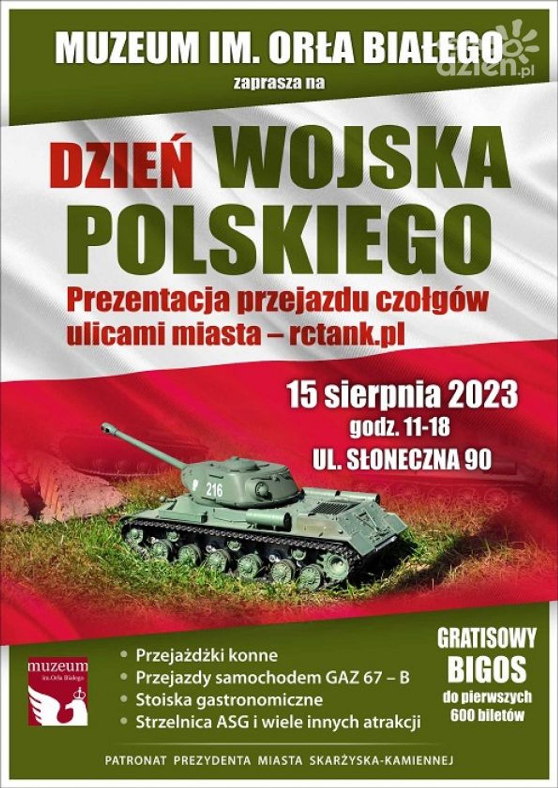 Święto Wojska Polskiego w skarżyskim muzeum Święto Wojska Polskiego w skarżyskim muzeum
