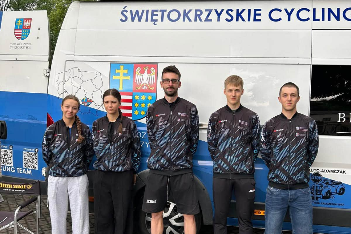 Świętokrzyscy kolarze z sukcesami na krajowych i międzynarodowych trasach