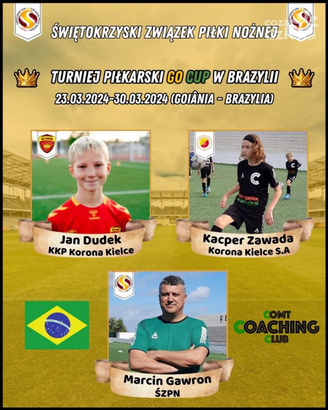 Świętokrzyscy piłkarze na podbój Brazylii!