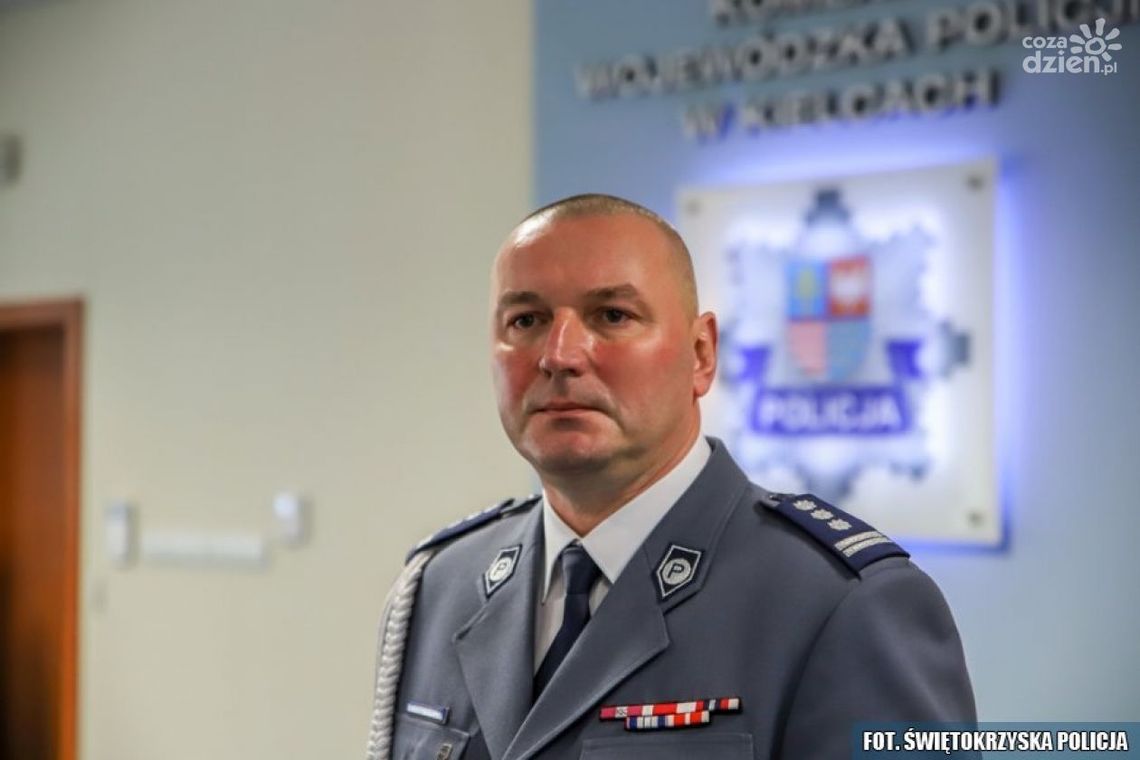 Świętokrzyscy policjanci mają nowego komendanta