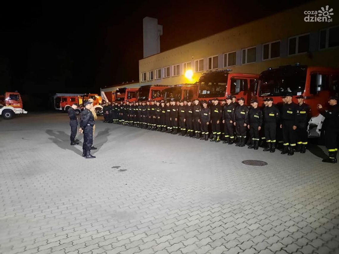 Świętokrzyscy strażacy ćwiczą podczas tegorocznej Kuźni Raciborskiej Świętokrzyscy strażacy ćwiczą podczas tegorocznej Kuźni Raciborskiej