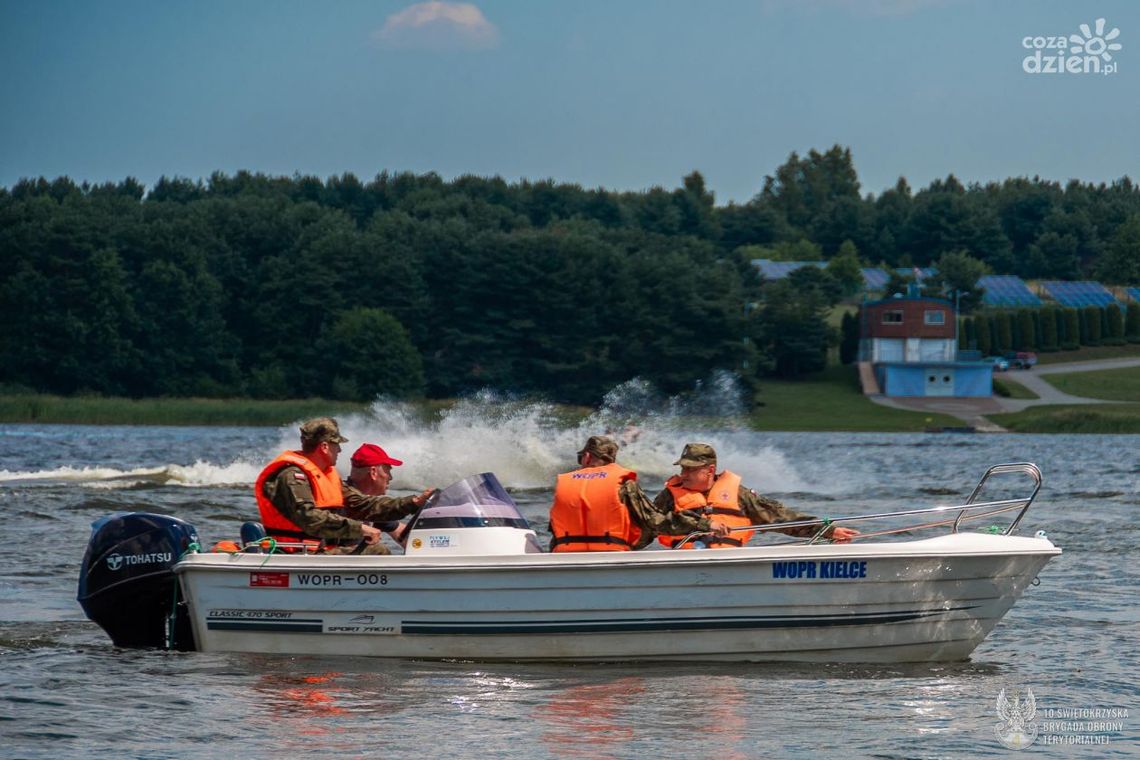 Świętokrzyscy Terytorialsi ćwiczą na wodzie Świętokrzyscy Terytorialsi ćwiczą na wodzie