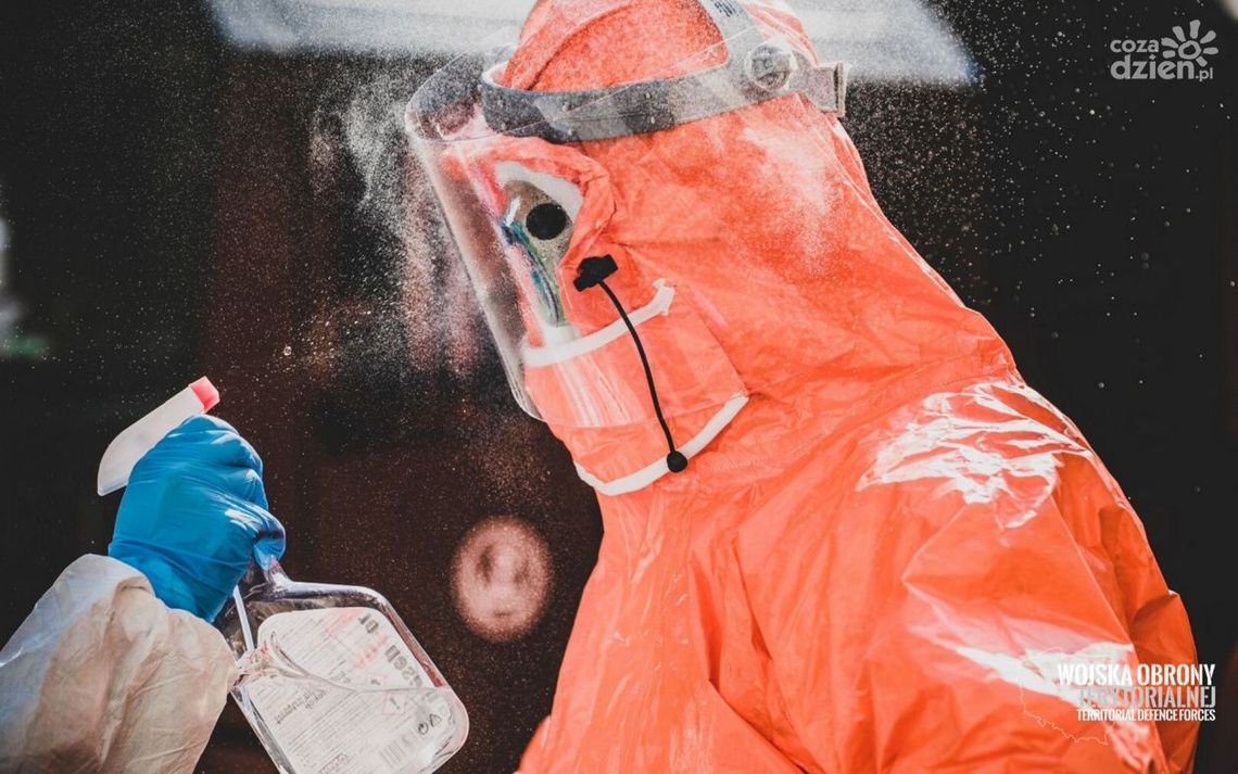 Świętokrzyscy terytorialsi na pierwszej linii walki z COVID-19 Świętokrzyscy terytorialsi na pierwszej linii walki z COVID-19