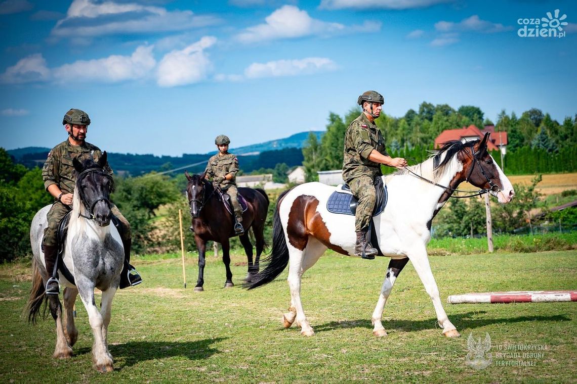 Świętokrzyscy Terytorialsi w siodłach Świętokrzyscy Terytorialsi w siodłach