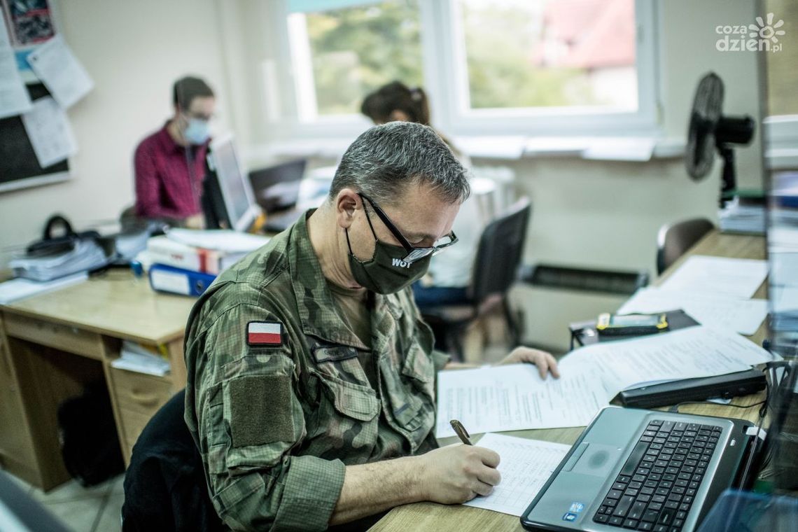 Świętokrzyscy terytorialsi wspierają sanepid