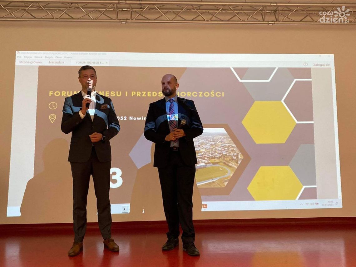 Świętokrzyska Grupa Mediowa organizatorem Forum Biznesu i Przedsiębiorczości w Nowinach Świętokrzyska Grupa Mediowa organizatorem Forum Biznesu i Przedsiębiorczości w Nowinach