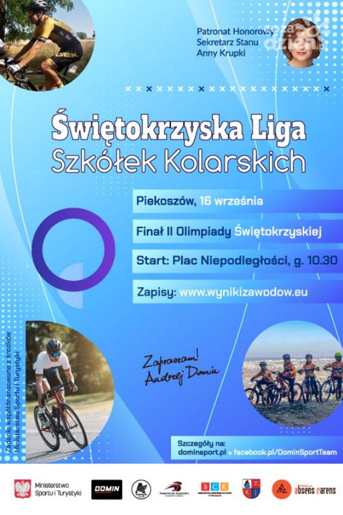 Świętokrzyska Liga Szkółek Kolarskich na start Świętokrzyska Liga Szkółek Kolarskich na start