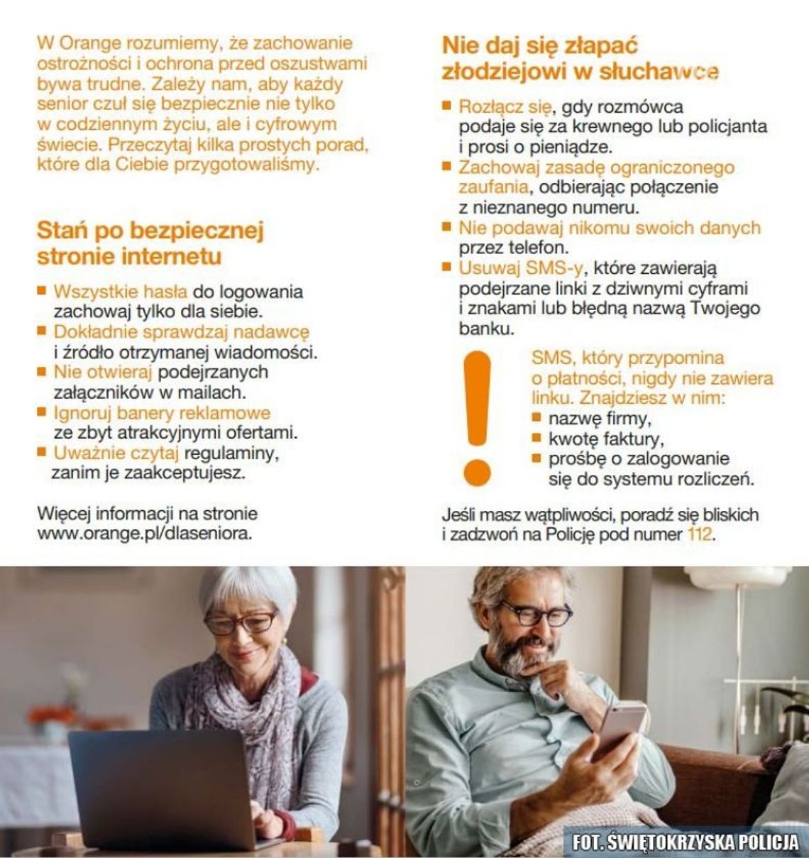 Świętokrzyska Policja w trosce o seniorów