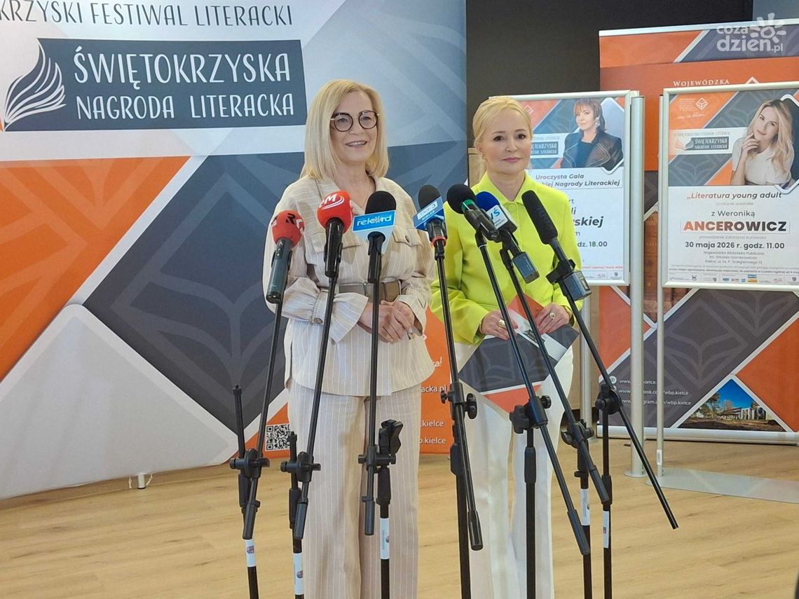 Świętokrzyski Festiwal Literacki wraca z bogatym programem i kolejną Nagrodą Literacką Świętokrzyski Festiwal Literacki wraca z bogatym programem i kolejną Nagrodą Literacką