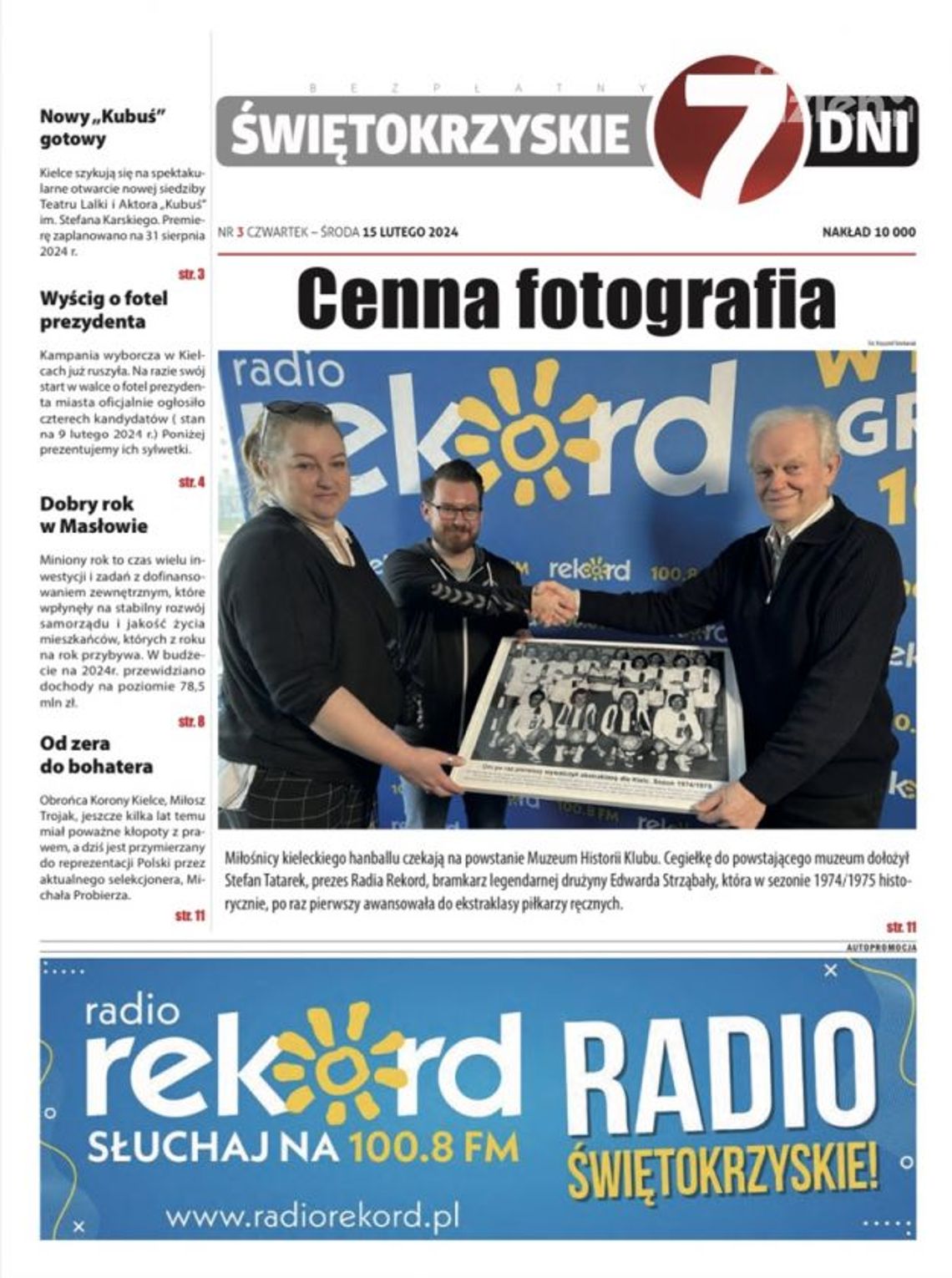 "Świętokrzyskie 7 Dni" 15.02.2024 r.