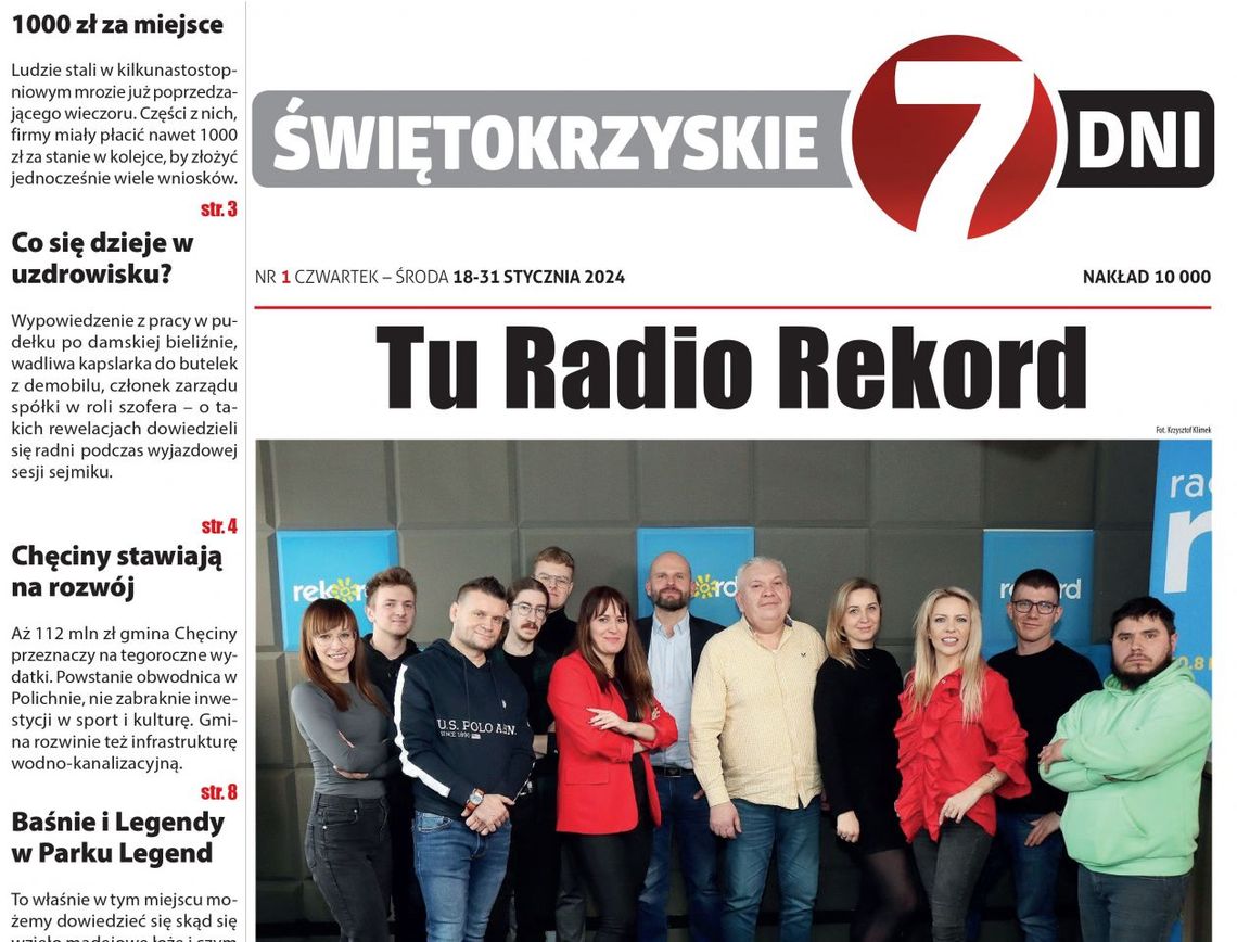  "Świętokrzyskie 7 Dni" nr 1  18-31 stycznia