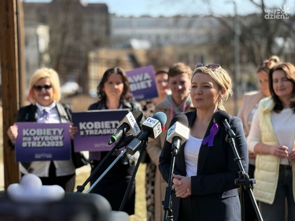 Świętokrzyskie działaczki PO zachęcają do udziału w wyborach i popierania ich kandydata