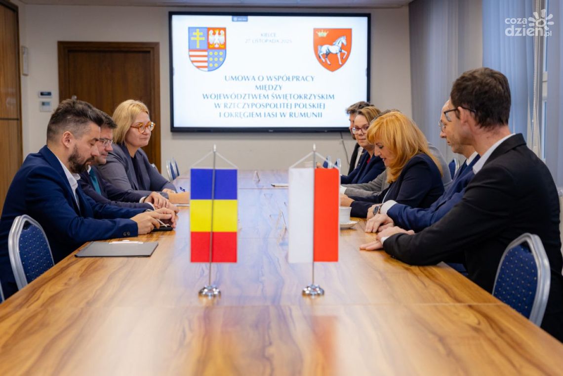 Świętokrzyskie i Iași zacieśniają współpracę. Podpisano umowę otwierającą nowy etap partnerstwa regionalnego Świętokrzyskie i Iași zacieśniają współpracę. Podpisano umowę otwierającą nowy etap partnerstwa regionalnego