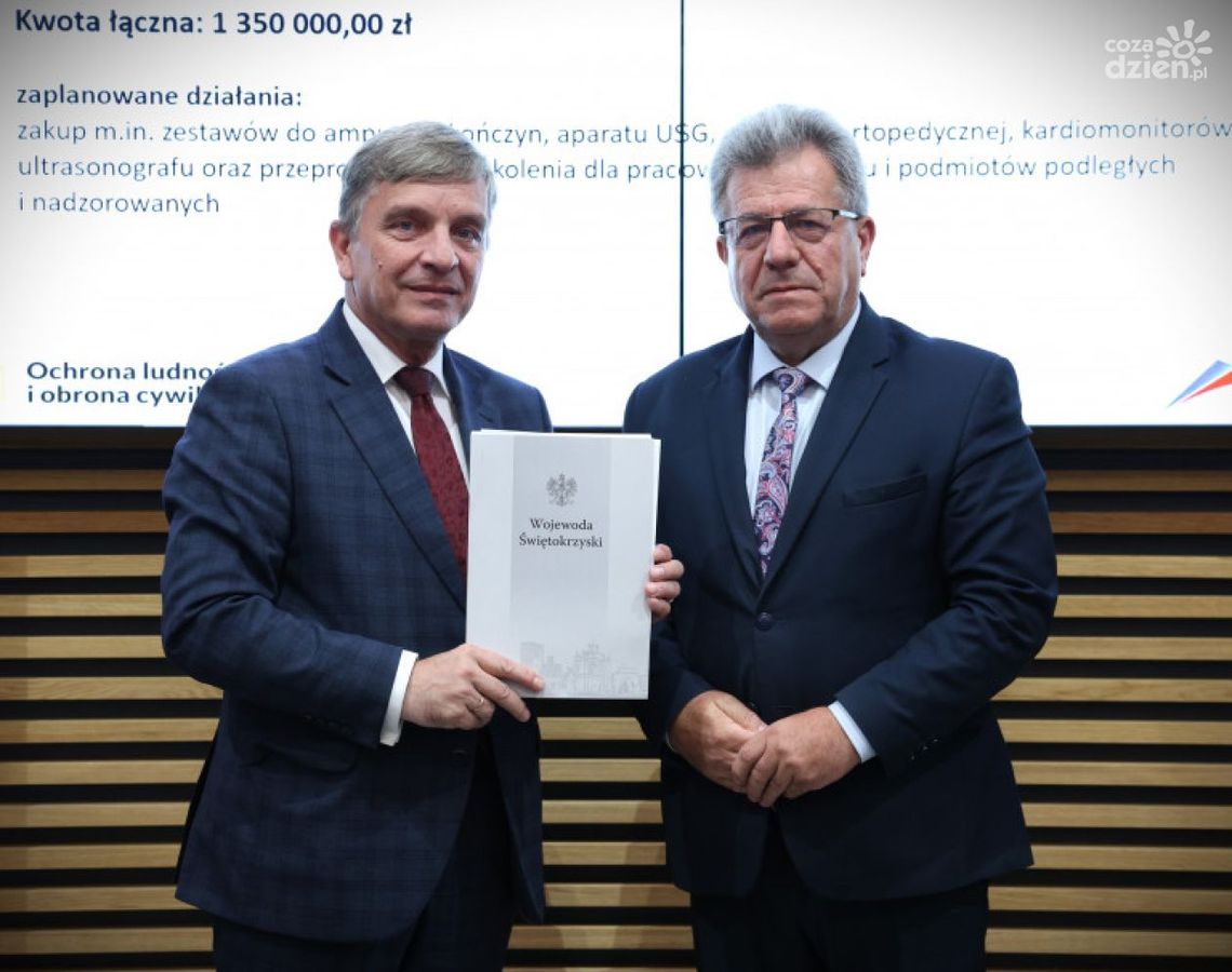 Świętokrzyskie inwestuje w bezpieczeństwo mieszkańców Świętokrzyskie inwestuje w bezpieczeństwo mieszkańców