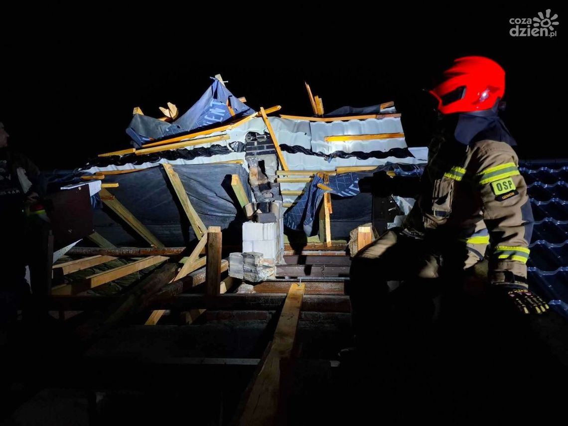 Świętokrzyskie poturbowane przez burze z gradem Świętokrzyskie poturbowane przez burze z gradem