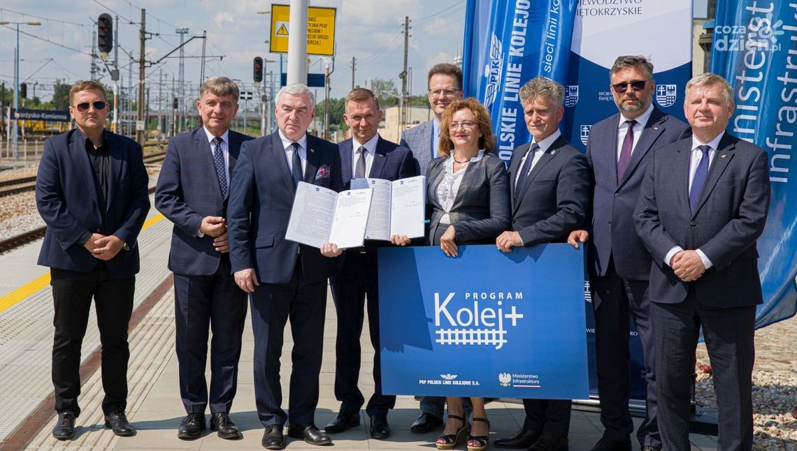 Świętokrzyskie z łódzkim połączy zmodernizowana kolej 