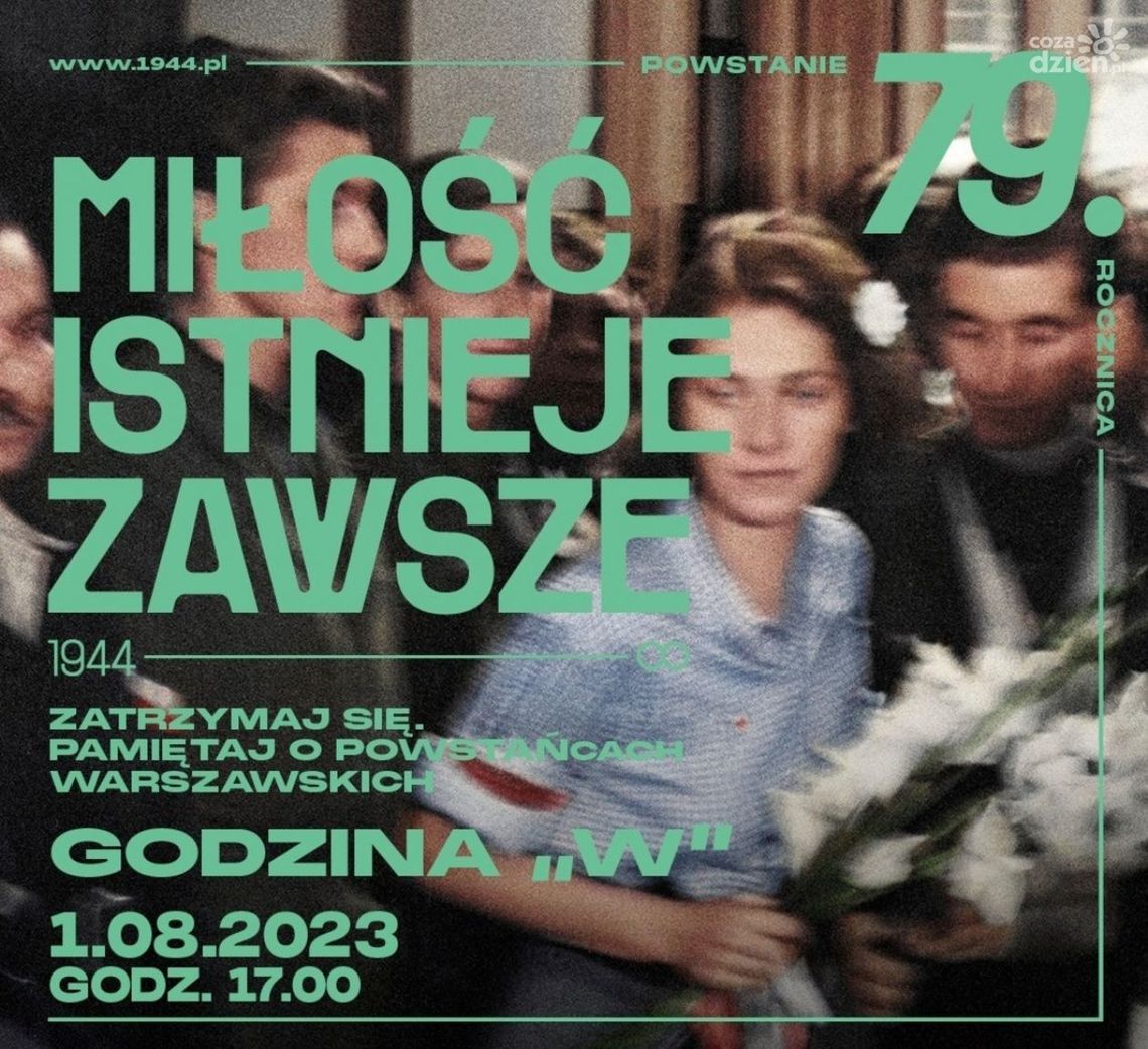 Syreny upamiętnią 79. rocznicę Powstania Warszawskiego