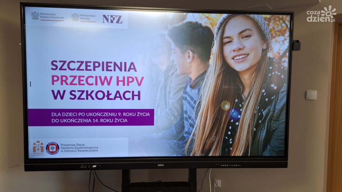 Szczepienia przeciwko HPV będą w ostrowieckich szkołach podstawowych Szczepienia przeciwko HPV będą w ostrowieckich szkołach podstawowych