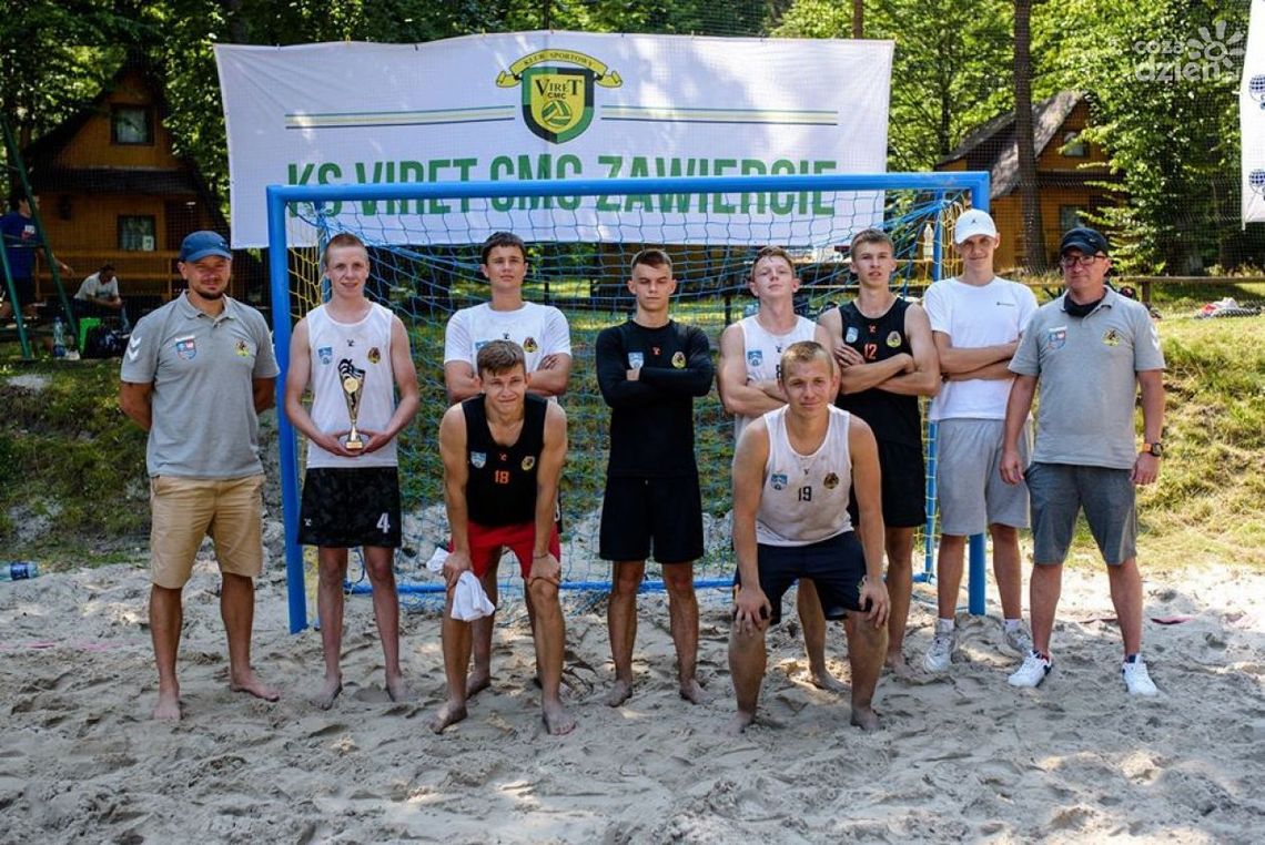 Szczypiorniści KSZO grali na plaży