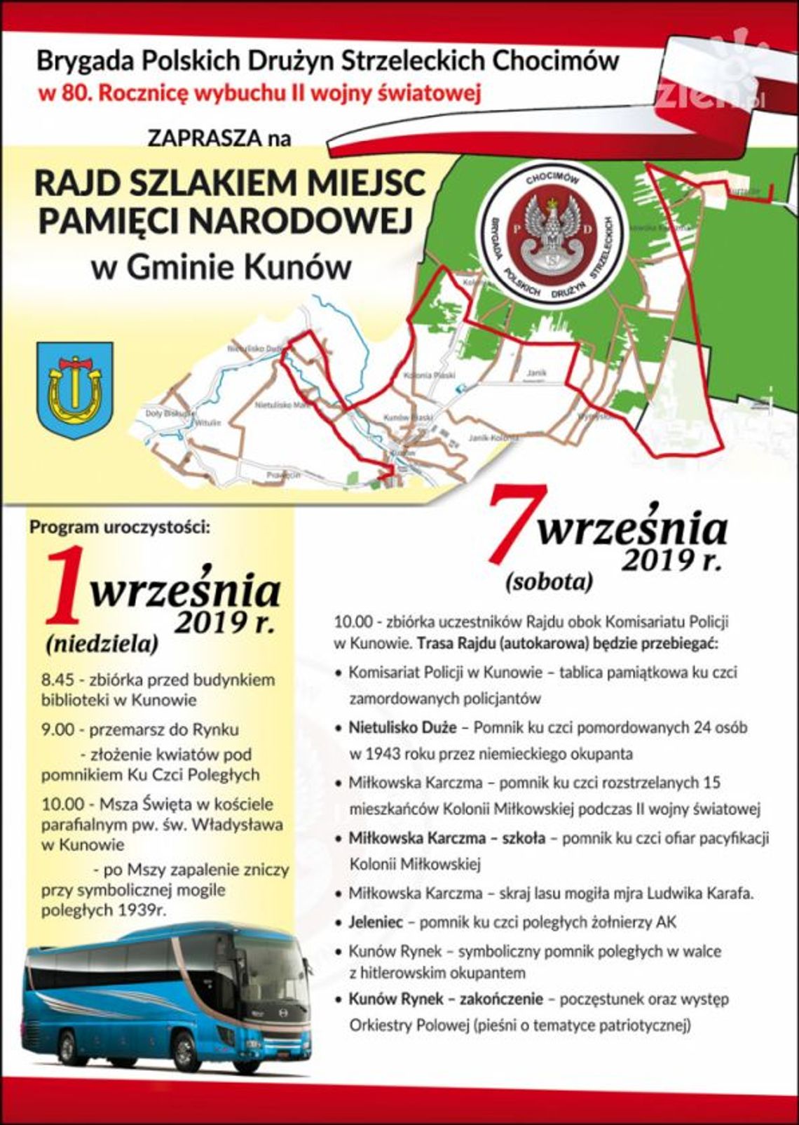 Szlakiem miejsc pamięci narodowej Szlakiem miejsc pamięci narodowej