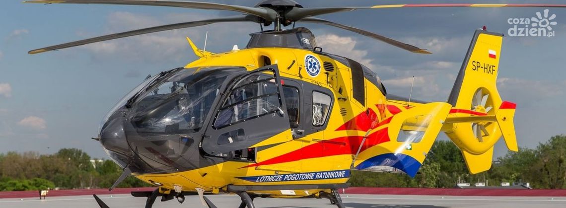 Szpitalne lądowisko w najważniejszej fazie